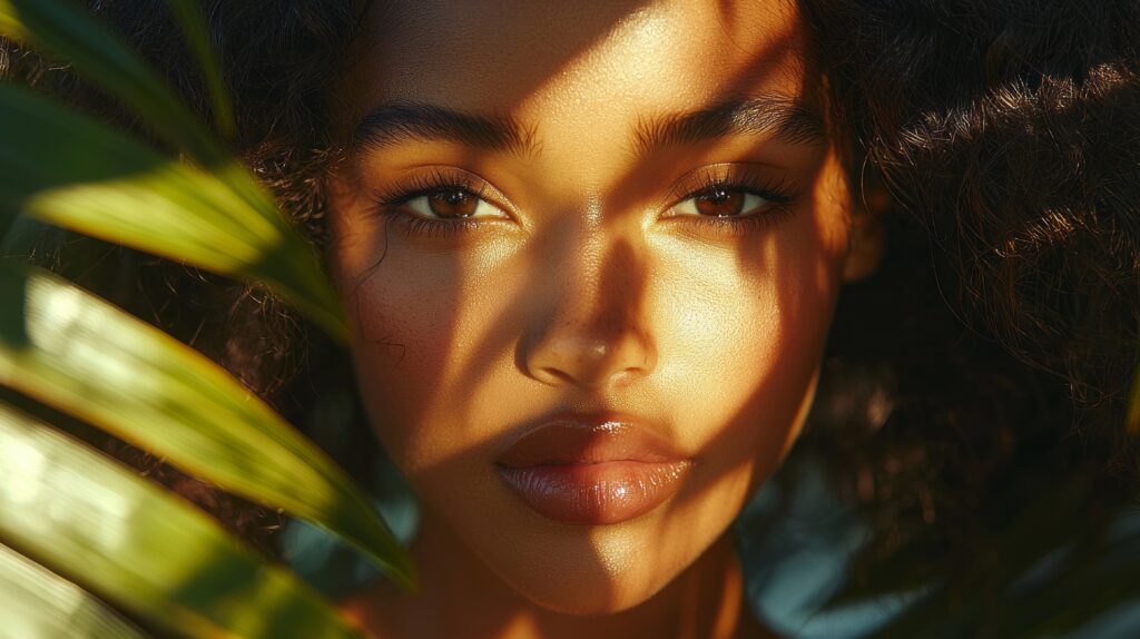 a woman with dark hair