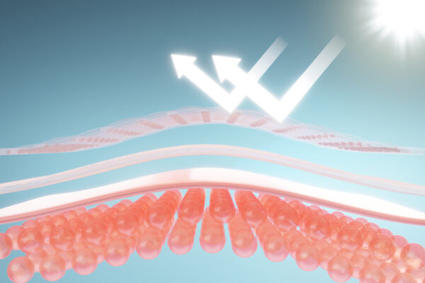 uv protection and sunscreen concept. 3d rendering.