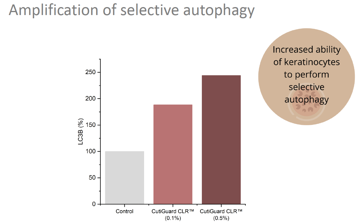 cutiguard clr amplification of selective autophagy