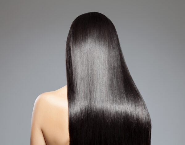 long straight hair